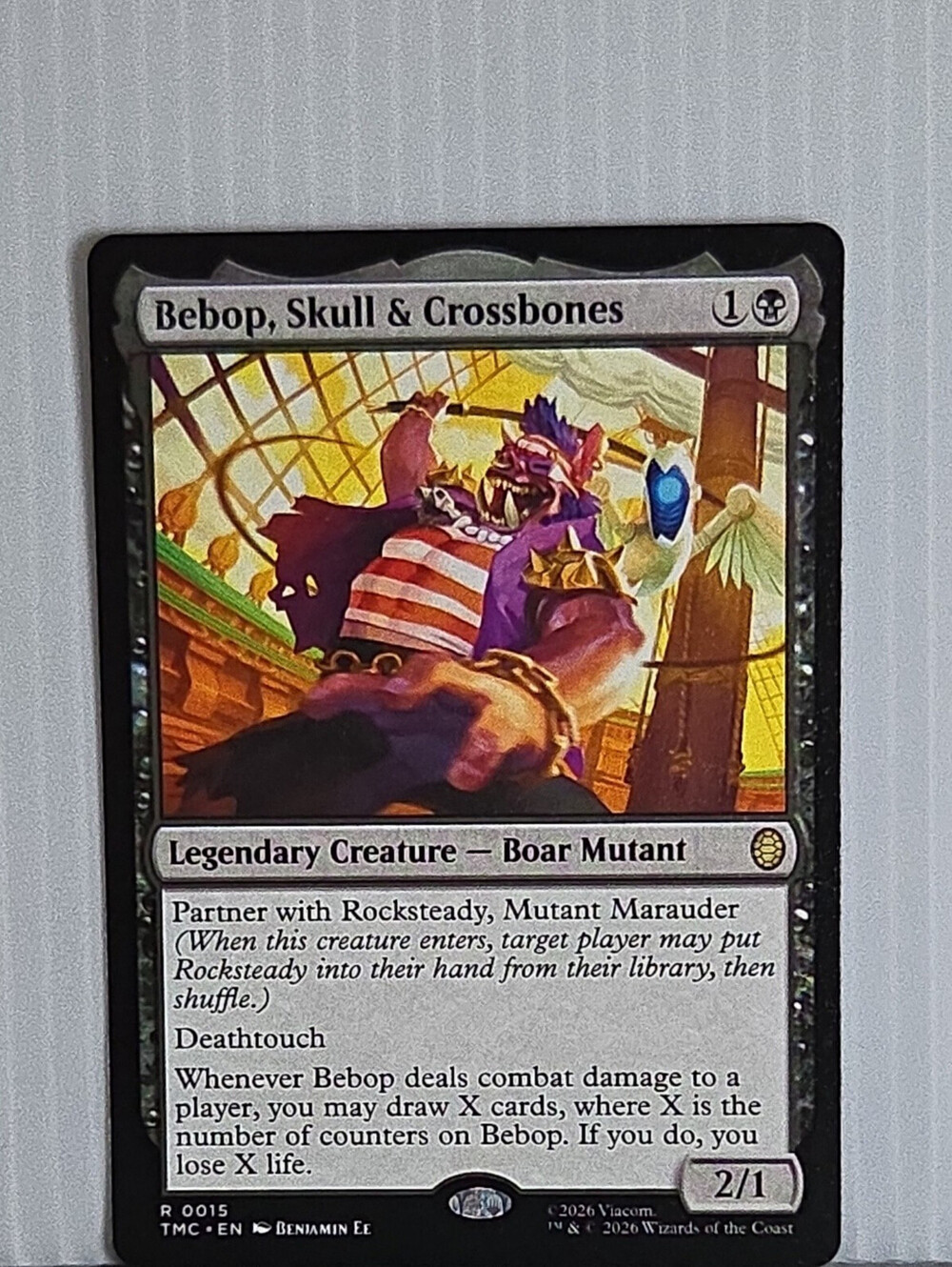 Bebop, Skull & Crossbones Commander: Teenage Mutant Ninja Turtles Regular